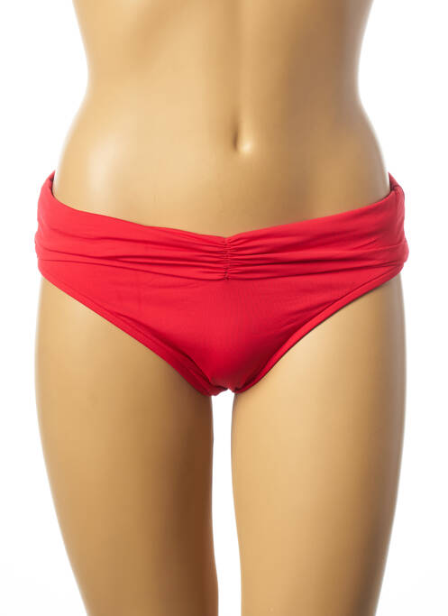 Haut de maillot de bain rouge KHONGBOON pour femme