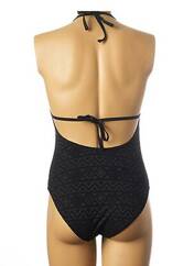 Maillot de bain 1 pièce noir DAG ADOM pour femme seconde vue