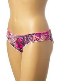 Bas de maillot de bain imprimé fleurs culotte orange MAAJI femme