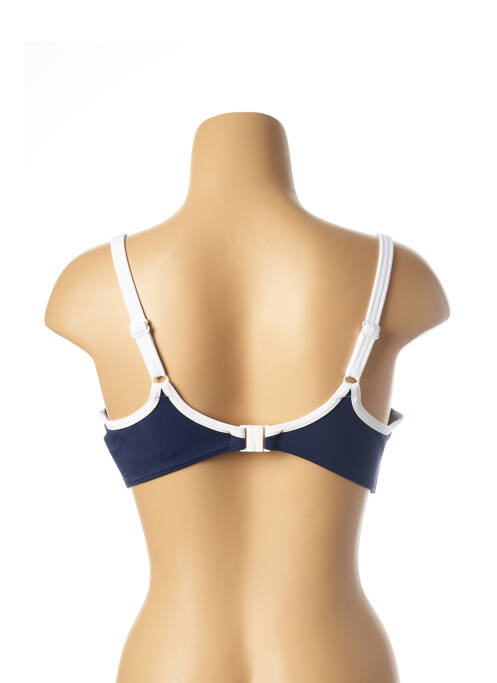 Haut de maillot de bain stretch haut soutien-gorge moulé bleu FREYA femme