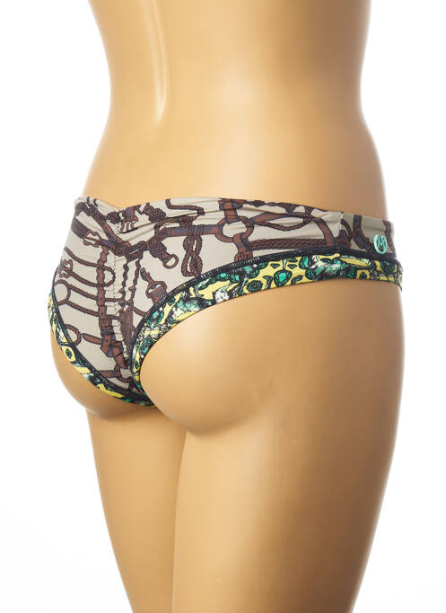 Bas de maillot de bain marron MAAJI pour femme