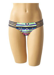 Bas de maillot de bain imprimé fantaisie culotte bleu MON PETIT BIKINI femme
