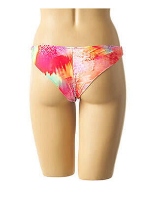 Bas de maillot de bain imprimé fantaisie culotte orange MON PETIT BIKINI femme