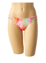 Bas de maillot de bain imprimé fantaisie culotte orange MON PETIT BIKINI femme