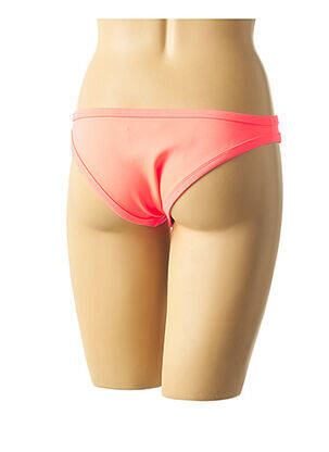 Bas de maillot de bain effet matière satinée culotte orange MON PETIT BIKINI femme