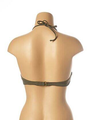 Haut de maillot de bain stretch vert MON PETIT BIKINI femme