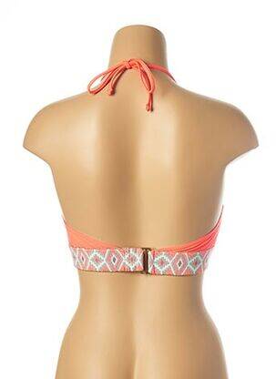 Haut de maillot de bain stretch haut soutien-gorge push-up rose MON PETIT BIKINI femme