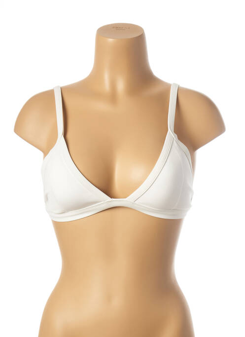 Haut de maillot de bain blanc MON PETIT BIKINI pour femme