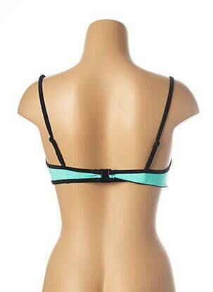 Haut de maillot de bain stretch haut soutien-gorge push-up vert MON PETIT BIKINI femme