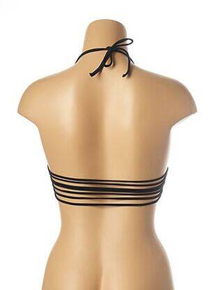 Haut de maillot de bain stretch haut bandeau bleu MON PETIT BIKINI femme