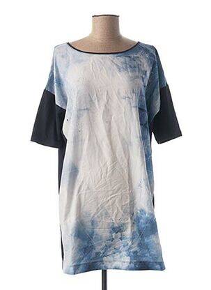 Robe courte bleu IKKS pour femme