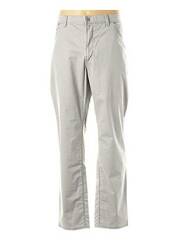 Pantalon slim gris PIONIER pour homme seconde vue