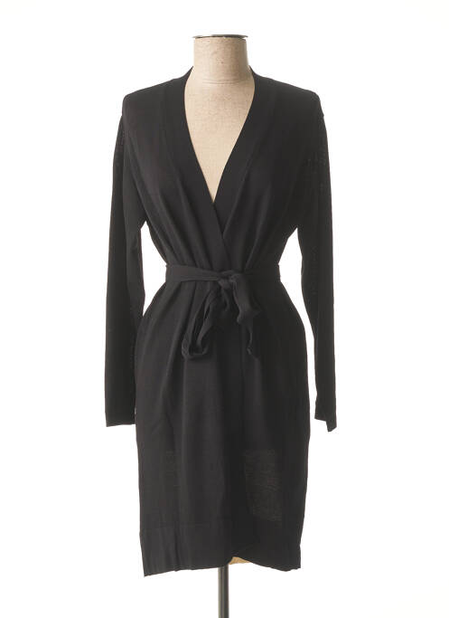 Gilet manches longues noir NINATI pour femme