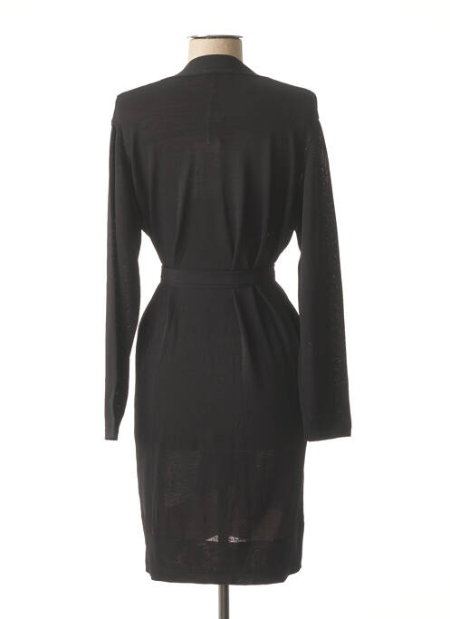 Gilet manches longues noir NINATI pour femme