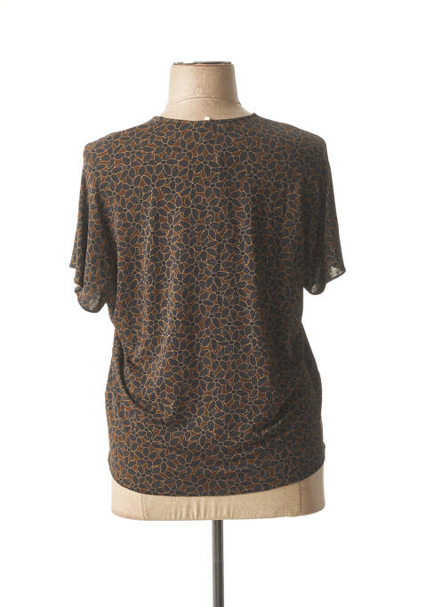 T-shirt marron SIYU pour femme