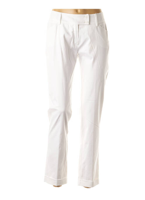 Pantalon 7/8 blanc NINATI pour femme