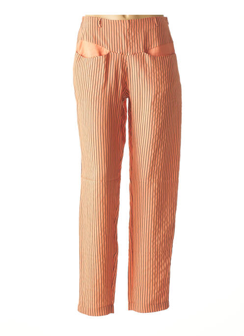 Pantalon slim orange KOKOMARINA pour femme