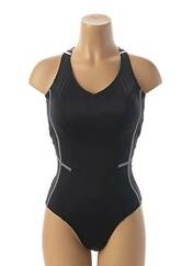Maillot de bain 1 pièce noir SUNMARIN pour femme seconde vue