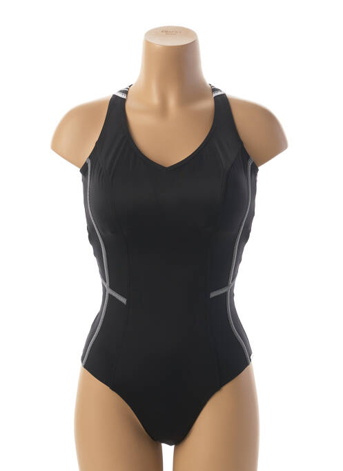 Maillot de bain 1 pièce noir SUNMARIN pour femme