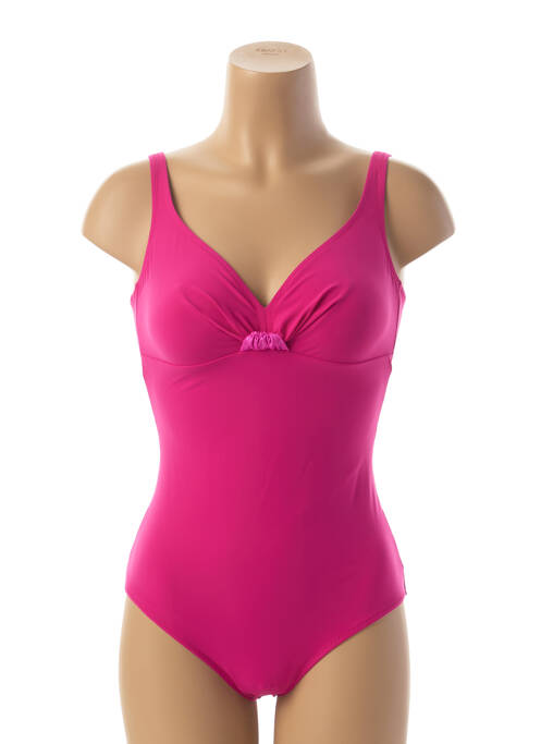 Maillot de bain 1 pièce rose ANTIGEL pour femme