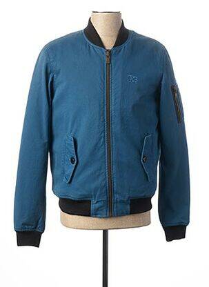 Blouson bleu D73 pour homme
