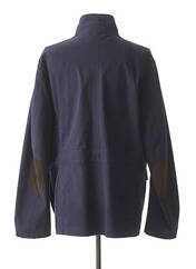 Manteau long bleu CH. K. WILLIAMS pour homme seconde vue