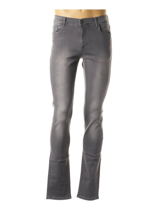 Jeans coupe slim gris CH. K. WILLIAMS pour homme