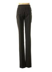Pantalon slim noir E.LOCO pour femme seconde vue