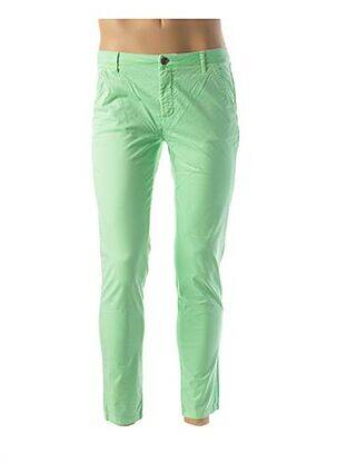 Pantalon chino vert DOUYOUDOU pour homme