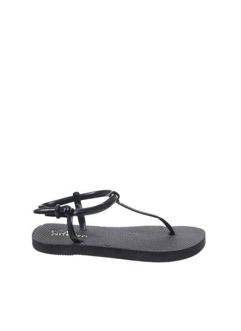Tongs noir SURFBISCUS pour fille