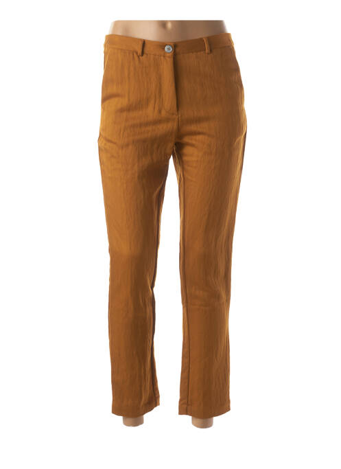 Pantalon 7/8 orange MOMONI pour femme