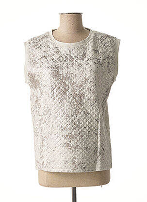 Sweat-shirt gris MORGAN pour femme