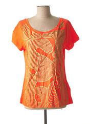 T-shirt orange MISS SIXTY pour femme seconde vue