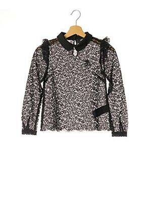 Top noir LE TEMPS DES CERISES pour fille