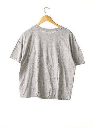 T-shirt imprimé fantaisie manches courtes gris JENNYFER femme
