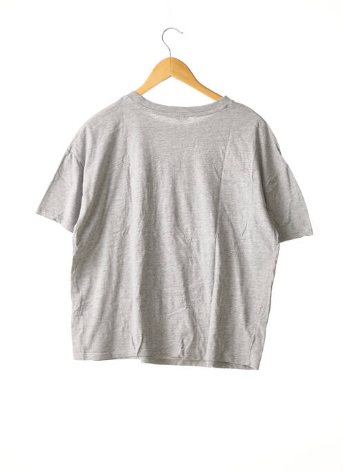 T-shirt imprimé fantaisie manches courtes gris JENNYFER femme