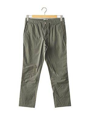 Pantalon slim vert MANGO pour homme