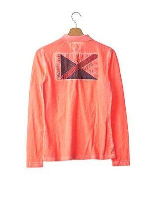 Polo manches longues manches longues rose GAASTRA femme