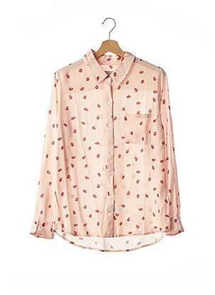 Chemisier poches poitrine manches longues rose RAILS femme