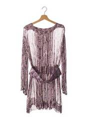 Robe mi-longue violet ISABEL MARANT pour femme seconde vue