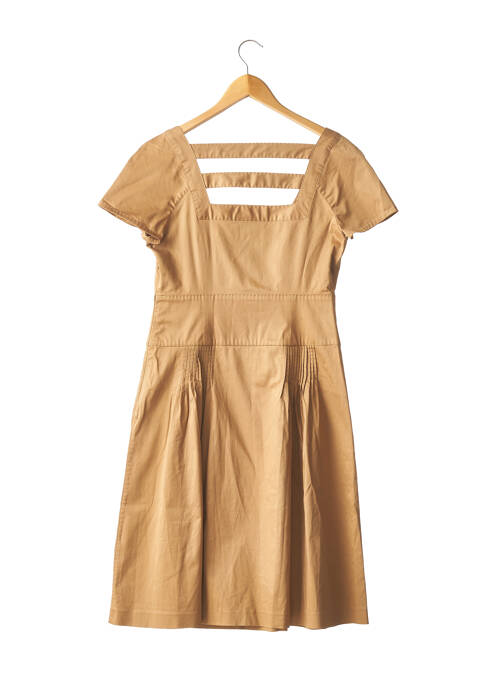Robe mi-longue beige SALVATORE FERRAGAMO pour femme