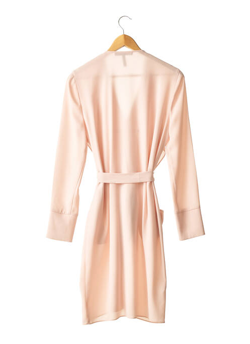 Robe mi-longue rose BCBGMAXAZRIA pour femme