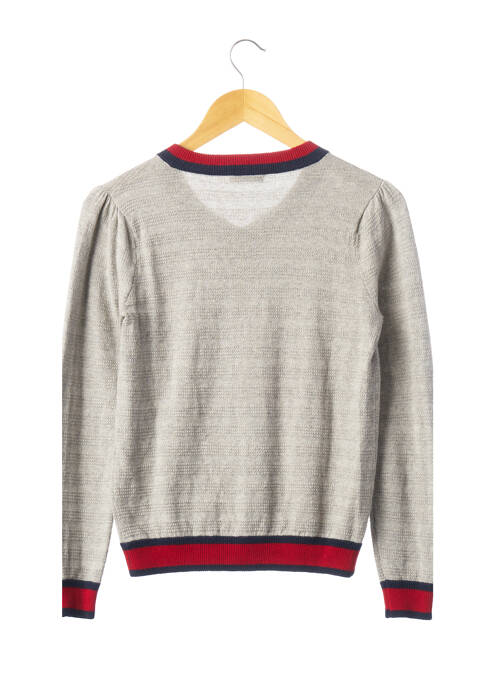 Gilet manches longues gris BAUM UND PFERDGARTEN pour femme