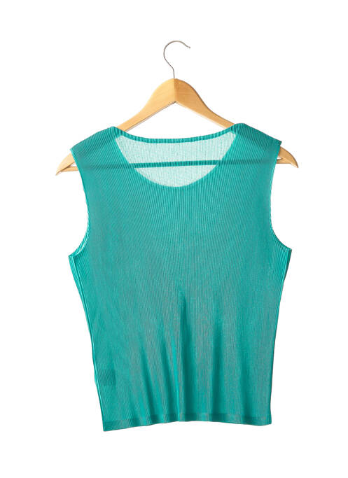 Top bleu PLEASE pour femme