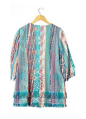 Veste casual col rond bleu CAROLINE BISS femme
