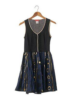 Robe courte sans manche sans manche bleu CHACOK femme