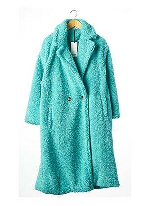 Manteau bleu pas on sale cher