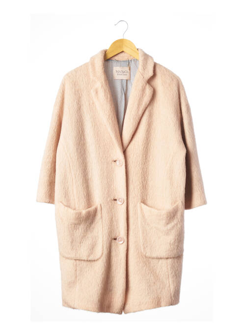 Manteau long rose MAX & CO pour femme