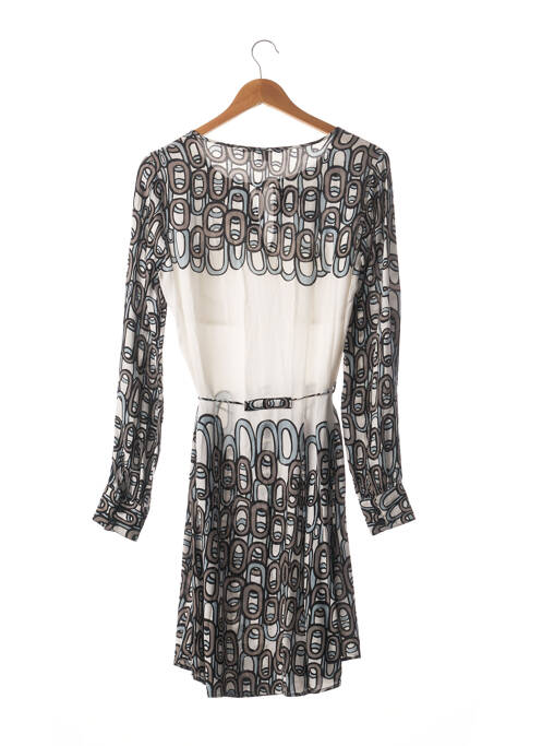 Robe mi-longue blanc DIANE VON FURSTENBERG pour femme