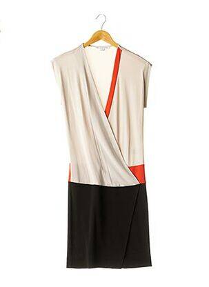 Robe mi-longue sans manche sans manche noir DIANE VON FURSTENBERG femme